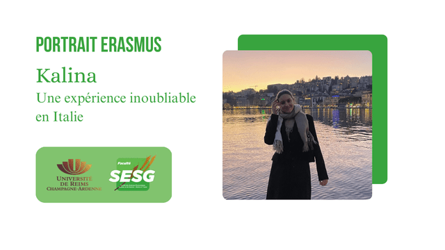 Portrait Erasmus – Kalina, une expérience inoubliable en Italie